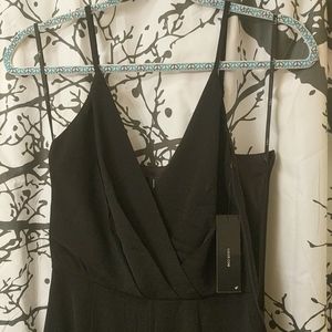 Wide leg jumpsuit